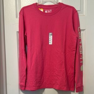 Carhartt Pink Long Sleeve Shirt